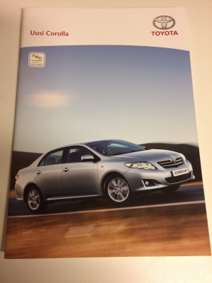 Toyota Corolla 05/2007 esite