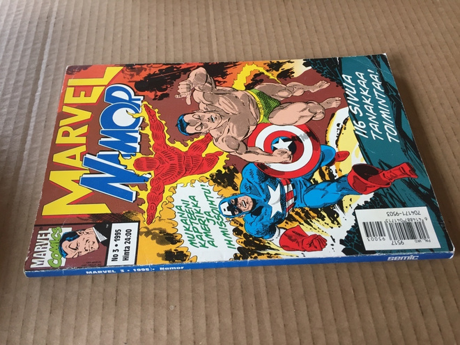 MARVEL NAMOR 3/1995 HYVÄ