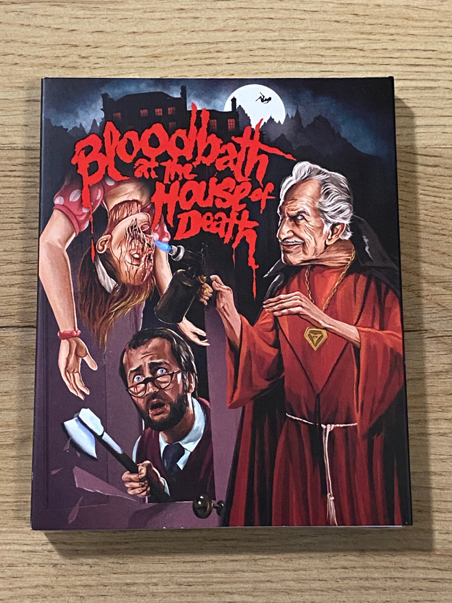 BLOODBATH AT THE HOUSE OF DEATH - BLU-RAY - SLIPCOVER - uusi