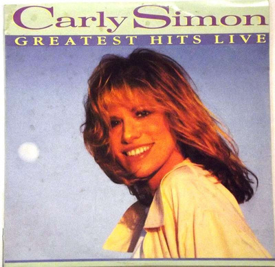 Carly Simon – Greatest Hits Live LP Australia 1988