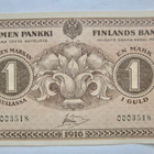 1 mk 1916 HYVÄ Käyttämätön N 0003518 - pikkukuva 1