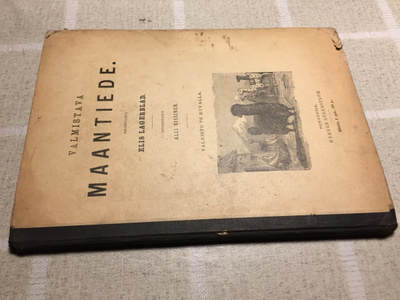 ELIS LAGERBLAD VALMISTAVA MAANTIEDE 1891