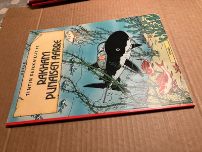 TINTIN SEIKKAILUT 17 RAKHAM PUNAISEN AARRE HIENO