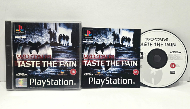 PS1 - Wu-Tang Taste the Pain (CIB)