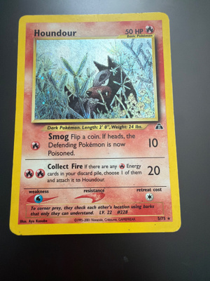 Pokemon kortti Houndour holo 5/75