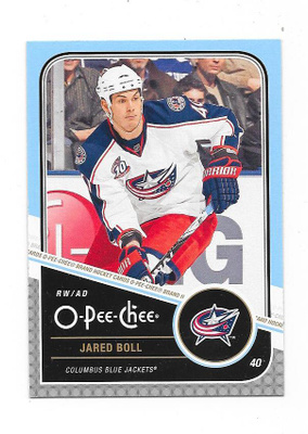 2011-12 OPC #146 Jared Boll Columbus Blue Jackets goonie