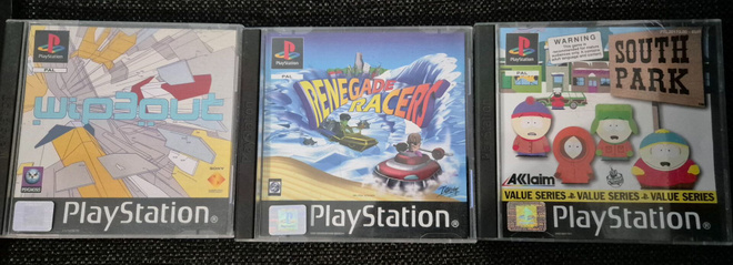 South Park-Wipeout-Renegade racers -PS1