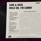 Sam & Dave – Hold On, I'm Comin' (HUIPPULAATU LP) - pikkukuva 2