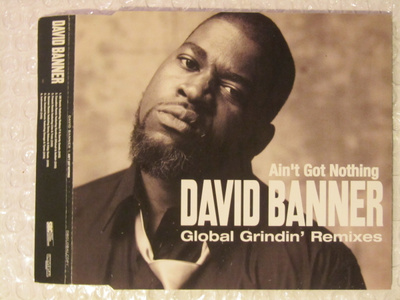 David Banner • Ain't Got Nothing PROMO CD Maxi-Single