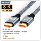Superlaadukas 8K HDMI-yhteensopiva 2.1 8K 60HZ 3D -kaapeli - pikkukuva 1