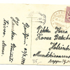 Lapsia ja hevonen - lakkapintakortti kulk. 1923 - pikkukuva 2