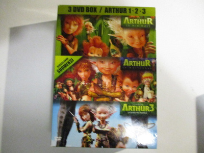 DVD ARTHUR 1-2-3