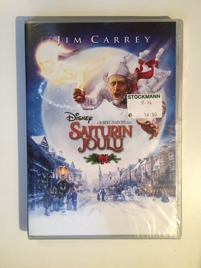 Saiturin Joulu - Disney (2009) Jim Carrey (DVD) UUSI!