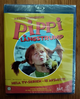 Olle Hellbom: Peppi Pitkätossu (1973, 2 X BLU-RAY)