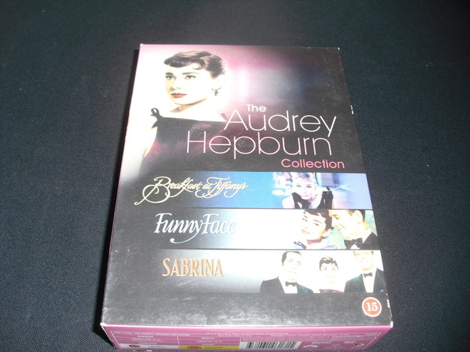 AUDREY HEPBURN (sis. 3-elokuvaa)