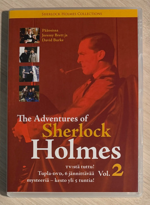 Sherlock Holmesin seikkailut (1985) Jeremy Brett (2DVD)