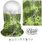 Viper Fashion 9in1 Mikrokuituk. Putkihuivi, vihreä paisley - pikkukuva 2