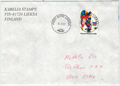 1997 jääkiekon MM loistoleimaine kirje