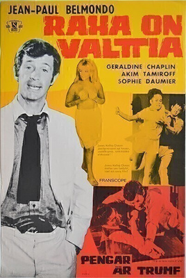 Elokuvajuliste: Raha on valttia (Jean-Paul Belmondo)