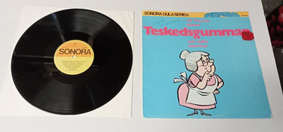ALF PRÖYSEN SJUNGER TESKEDSGUMMAN LP