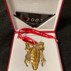 Georg Jensen 2005 Käpy  kultapinnoite - pikkukuva 1