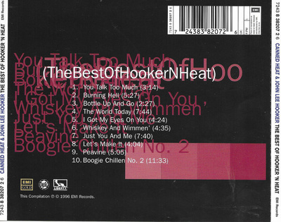 CANNED HEAT - HOOKENHEAT