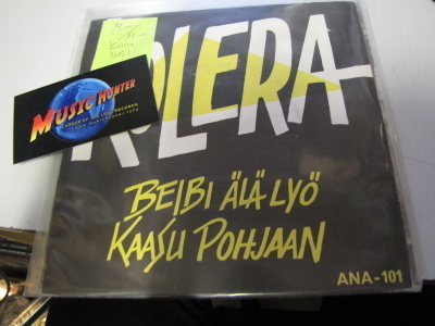 KOLERA - BEIBI ÄLÄ LYÖ / KAASU POHJAAN 7'' M-EX+(+)