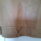Nahkatakki beige koko XL - pikkukuva 4