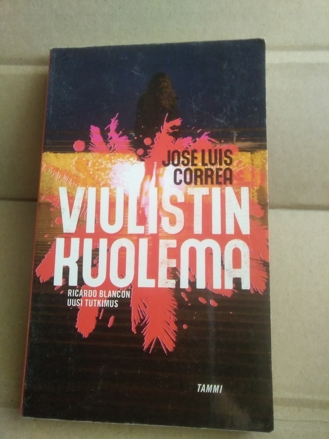 Jose Luis Correa: Viulistin kuolema -pokkari-