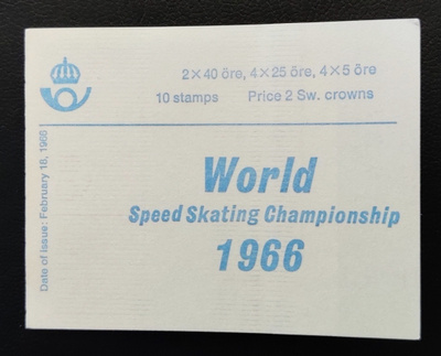1966 MM luistelu vihko **
