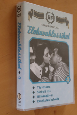 4DVD Elokuvaklassikot 4 ( 4 Suomi elokuvaa uusi )
