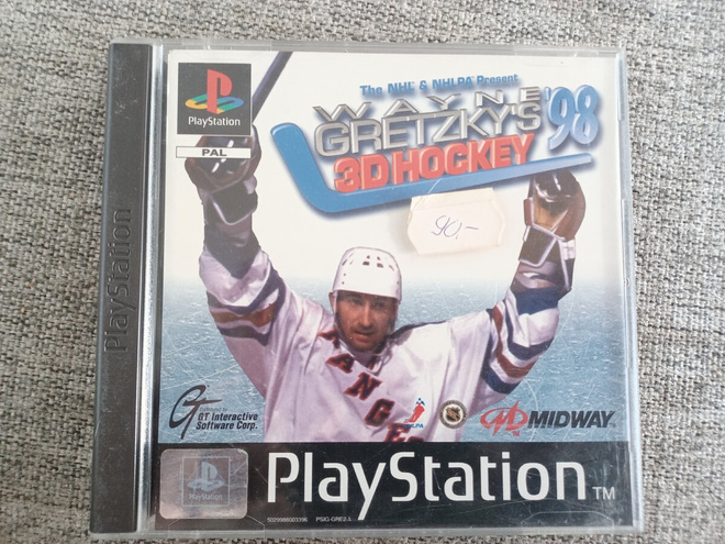PS1 - Wayne Gretzky's 3D Hockey '98 (CIB) SyyS ALE!