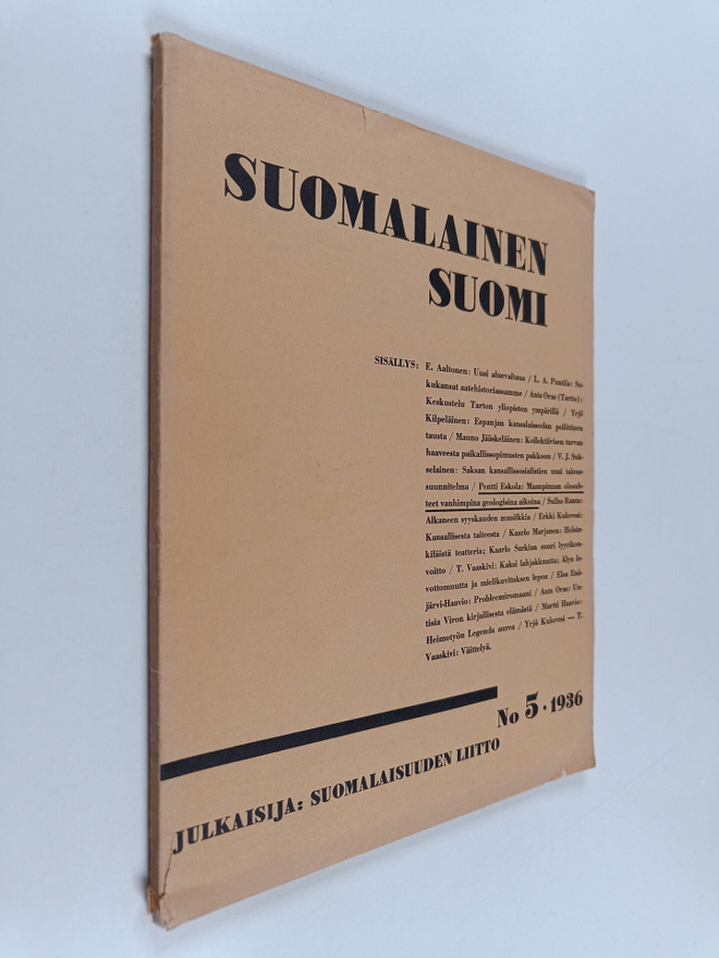 Suomalainen suomi 5/1936