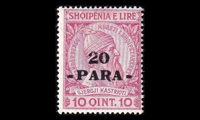Albania 43 * Skanderbeg pp 20 Pa / 10 Q (1914)