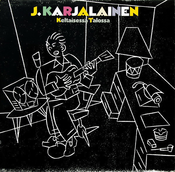 J. KARJALAINEN - KELTAISESSA TALOSSA LP