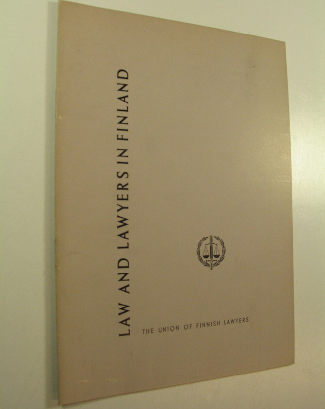 Law and lawyers in Finland