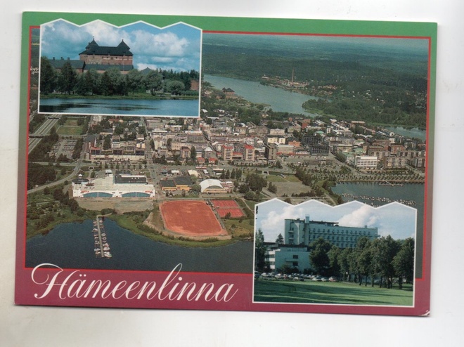 Hämeenlinna: ilmakuva, linna ja Aulanko