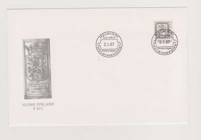 FDC 1987 Yleismerkki 1,70 mk
