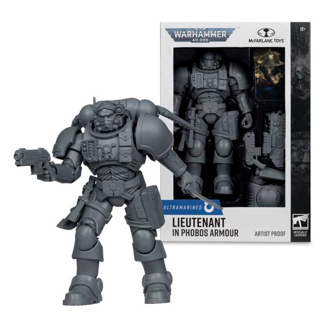 WARHAMMER 40,000 LIEUTENANT IN PHOBOS ARMOUR ART	(86 411)	ar