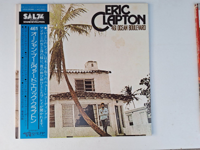 Eric Clapton 461 Ocean Boulevard Japanilainen LP OBI MW2098