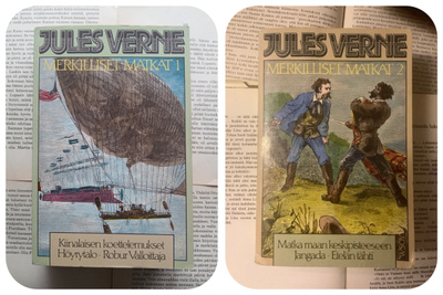 Jules Verne - Merkilliset matkat 1 & 2 (nid.)