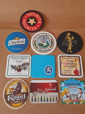 LASINALUNEN Olut 11kpl Berliner pils , Erdinger , Kozel ....