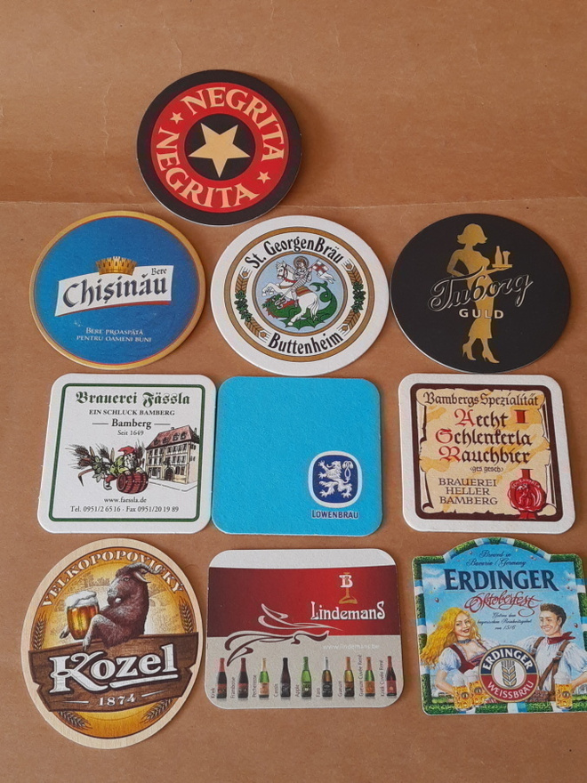 LASINALUNEN Olut 11kpl Berliner pils , Erdinger , Kozel ....
