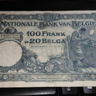 Belgium Belgia 100 Francs 1929 VF - pikkukuva 2