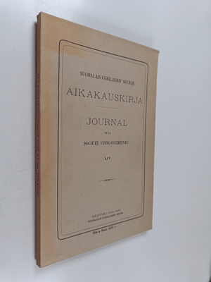 Suomalais-ugrilaisen seuran aikakauskirja 54