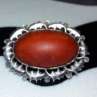 Antique honey egg amber Hopea riipus Ruotsalainen - pikkukuva 5
