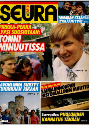 Seura n:o 26/27 1984 Brigitte Bardot. Pirkka-Pekka. Savonlin