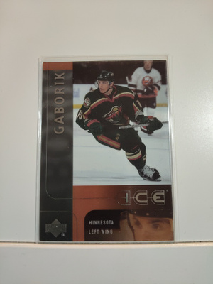 2001-02 Upper Deck Ice #23 Marian Gaborik