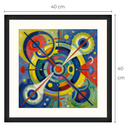 Uusi uniikki abstrakti art print taulu 40 cm x 40 cm