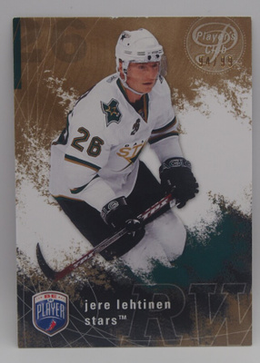 2007-08 Be a player Player's club Jere Lehtinen /99